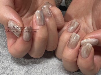 シナネイル 清澄白河店(SHINA NAIL)/ニュアンスマーブルネイル♪