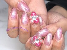 アン ジョーヌドラゴ/【自爪ネイル】パールフラワー