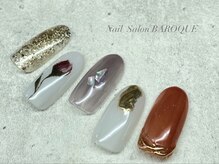 ネイルサロン バロック(Nail Salon BAROQUE)/チューリップデザイン