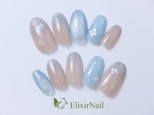 エリクサーネイル 新橋(Elixir Nail)/定額a シンプル/クーポン使用