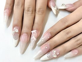 マグネットリボンネイル