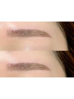 アイブロウメニューがあるサロン