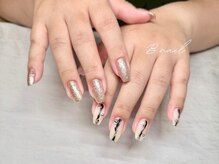 ビーネイル 名古屋志賀本通(B.nail)/ニュアンス定額 simple art/定額