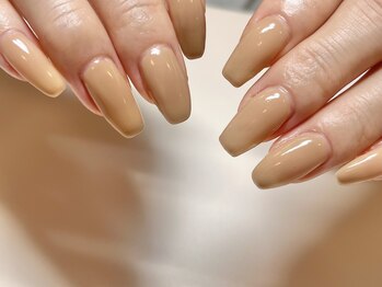 サロン アクセシブル(salon ACCESSIBLE)/カフェオレネイル