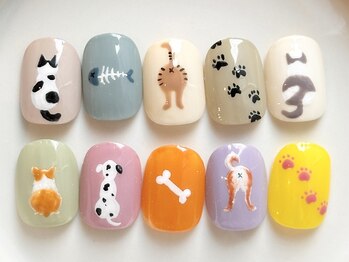 カラ ネイル 中津店(calla nail)/わんちゃん・猫ちゃん