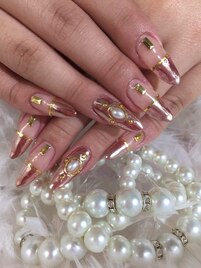 大人気のミラーネイル♪