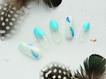 フェザーズ ネイル(feathers nail)/ボタニカルネイル♪