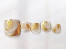 アイネイルズ 梅田店(I nails)/メタリックニュアンス
