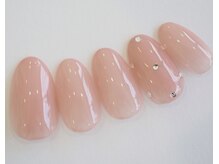 ネクストネイル(NEXT NAIL)/シンプル×スワロフスキー