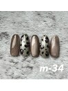 Design No.ｍ-34 ハンドネイル