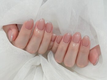 サロン ド リリー(salon de Lily)/《パラジェル》細フレンチネイル