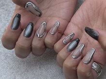 レナトゥス ルッソ(RenatusLusso)/black×mag flash　mirror