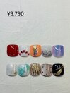 フット 定額デザイン ￥9,790-