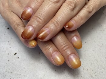 ヘアーアンドネイル ルシア(Hair&Nail Lucia)/秋色グラデーションネイル!