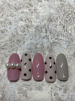 ベーシック ネイルウィザードアカデミー 麻布十番店(Basic×NailWizardAcademy)/2月【毎月厳選トレンド4種】