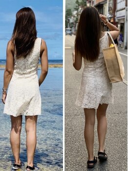 サロン ド ミニョン(salon de mignon)/私自身のビフォーアフター♪