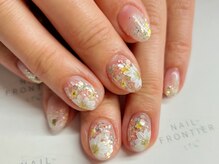 ネイルフロンティア 吉祥寺(NAIL FRONTIER)/ふみの♪キラキラお花11980円