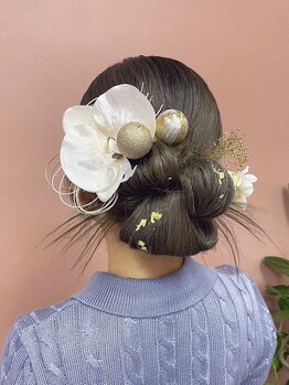 パリス 明治神宮前店(PARiS)/☆成人式前撮りヘアメイク☆