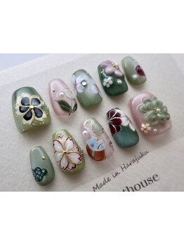 手描きアートが得意なサロン