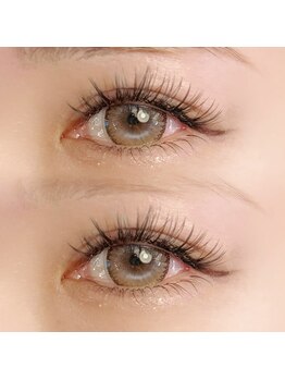 アオ 福岡店(ao.)/ダブルフラットラッシュ×パーマ