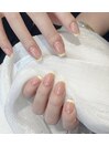 【上品ネイル】フレンチネイル