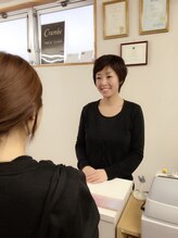 ネイルアンドアイラッシュ クランビー(Nail&Eyelash Crambe) 佃 奈美