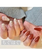イフネイル(if nail)/◇ちぐはぐデザイン◇