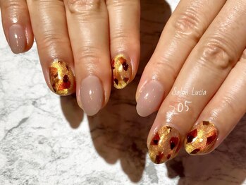 アニマル風マグネットネイル♪