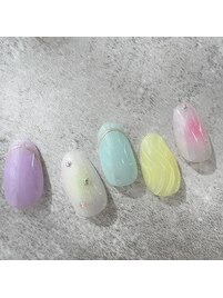 パステルネイル