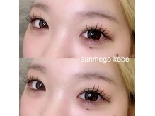 サンミーゴネイル 神戸店(Sunmego Nail)/フラットラッシュ130本