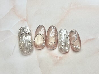 アルク バイ ネオリーブ 荻窪店(arc by neolive)/12月定額/ガーリーネイル