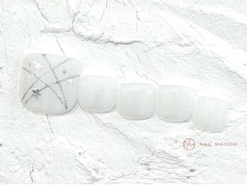 ネイルメゾン 池袋店(NAIL MAISON)/ホワイトスター¥7500