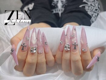 ゼン ネイル デザイン 池袋(ZEN NAIL DESIGN)/題長さだしやり放題×つけ放