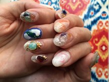 ネイルアンドアイラッシュ レーヌ(Reine)/豪華アートし放題