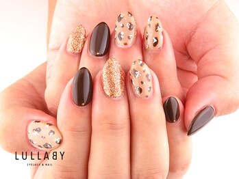 ララバイ 三軒茶屋店(LULLABY)/シックレオパードネイル