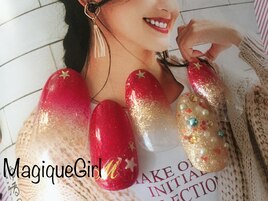 【クリスマスネイル】