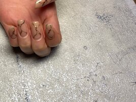 大理石ネイル
