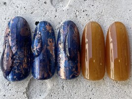 ホイルネイビークリア ¥8500