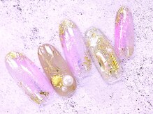 ネイルサロン ドルチェネイル 柏店(Dolce.Nail)/キラキラ縦グラデーション