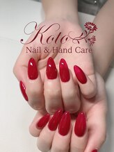 コト(KOTO)/ワンカラー/赤/ボルドー