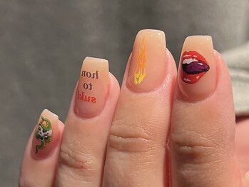 ミニョン 北堀江(mignon)/個性派シールネイル