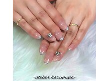 アトリエハルミナ バイ バラ 三島店(atelierharumina by valla)/ブライダルで人気ガラスフレンチ