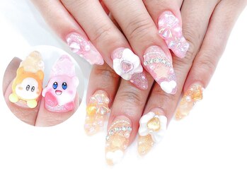 ネイルコレクション ピンク(Nail Collection Pink)/推し☆星のカービィ＆ワドルディ