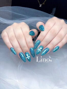 リノズネイルサロンプラス(Lino's Nail Salon +)/キラキラ×パーツ☆