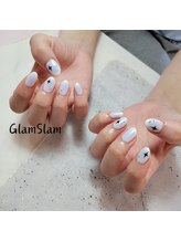 グラムスラム 福島店(GLAMSLAM)/チークネイル♪