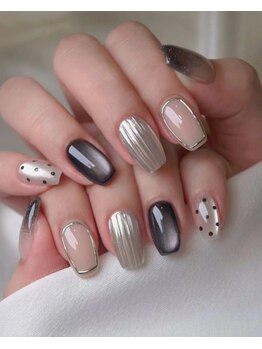 And Mirror nail salonの写真/つい眺めてしまう、お気に入りのネイルを♪丁寧なカウンセリングで再現性◎イベントや推し活・大切な日に*