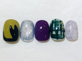 10月キャンペーンネイル