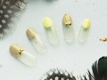 フェザーズ ネイル(feathers nail)/バルーンフレンチネイル♪