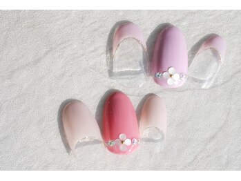 ネイルサロン ブリオン(Nail Salon Bullion)/小花リングネイル