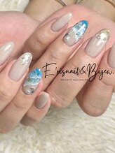 イリスネイル アンド ビジュー(E’risnail&Bijew.)/海ネイル